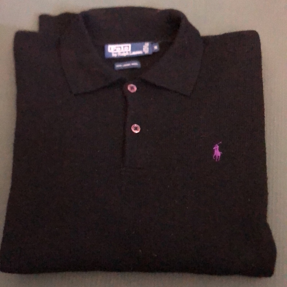 Men’s Polo by Ralph Lauren Collar Sweater